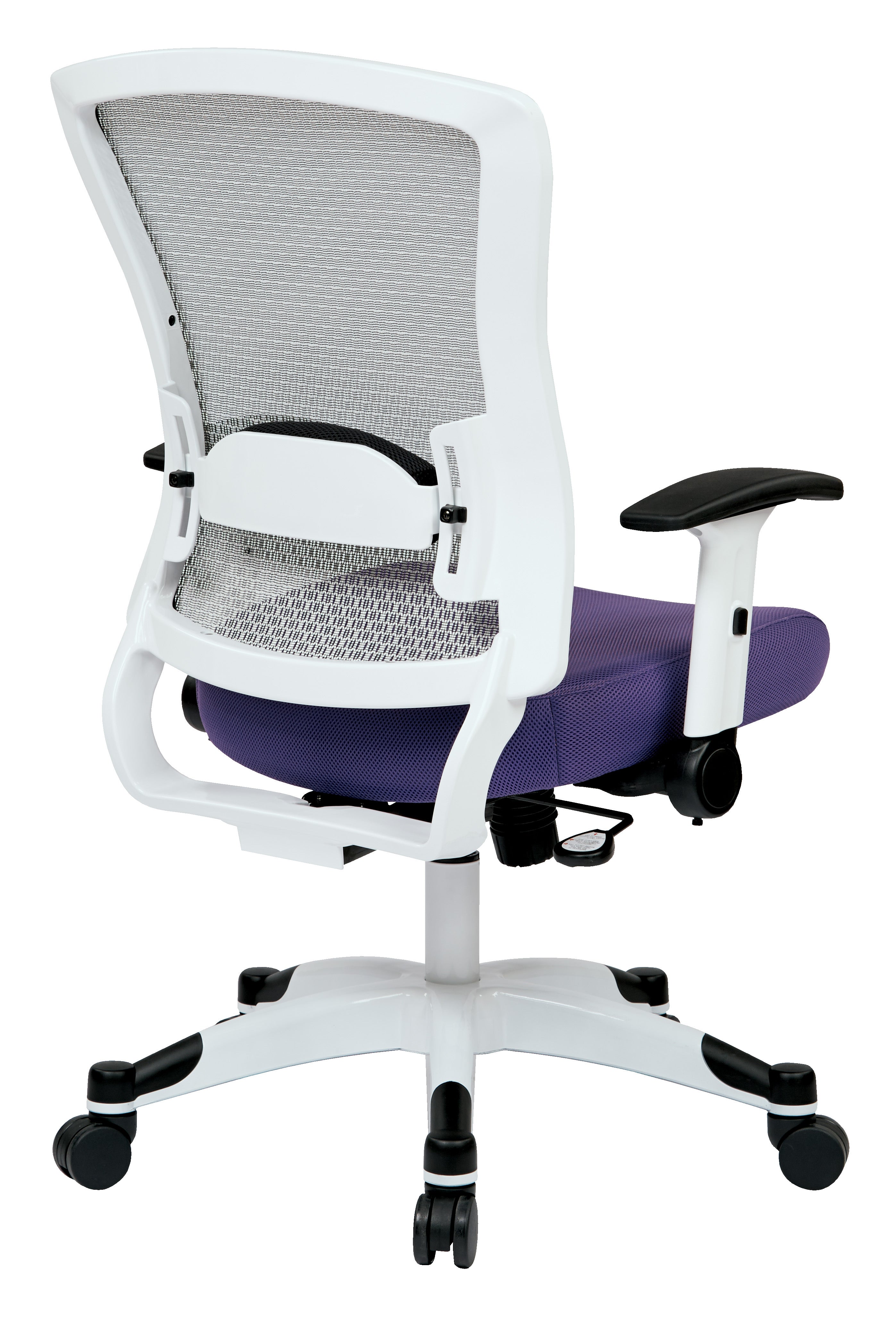 White Frame Managers Chair